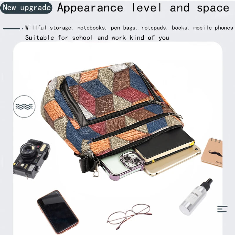 Multi-functional Bag Can Be Worn Diagonally One Shoulder Suitable