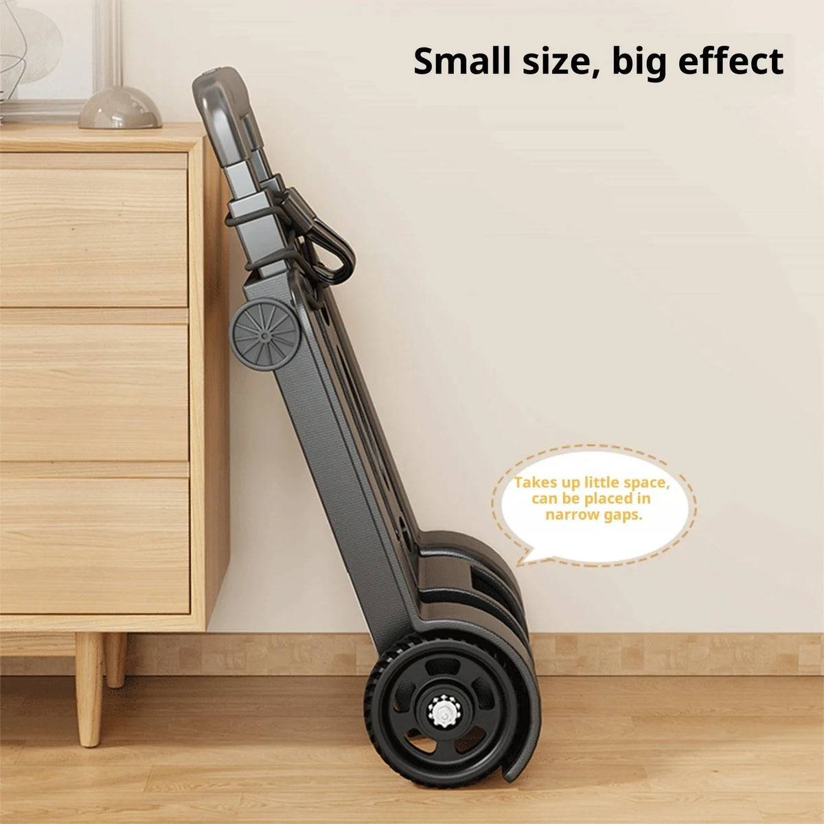 Wheel Trolley folding luggage trolley Folding Hand Truck Barrow Cart Travel Luggage Shopping Cart Portable Home Use Cart Vue
