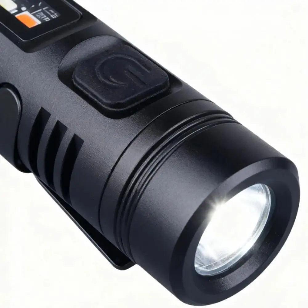 Bright LED Rechargeable LED Torch Bright 3 Modes Battery Flashlight Tiny Multi-Functional LED Flashlight Fishing Vue