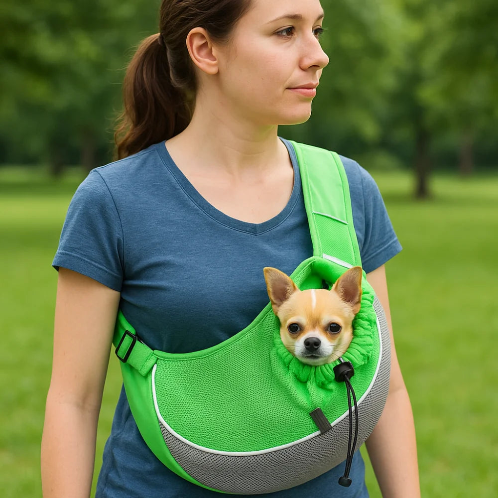 Durable Breathable Pet Carrier Backpack Ergonomic Design Adjustable Sling Carry Pack Mesh Travel Shoulder Bag Pet Supplies Vue