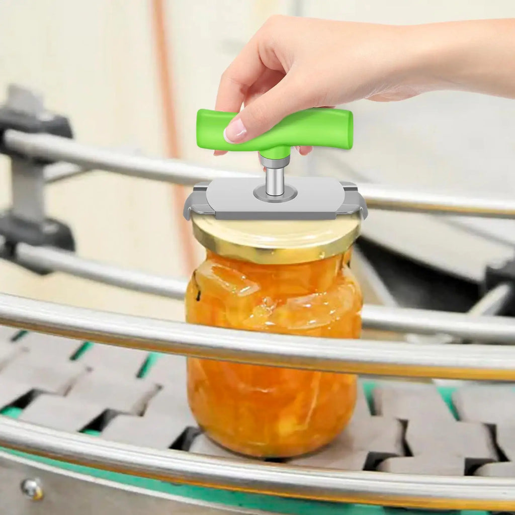 Jar Lid Opener Stainless Steel Non-Slip Handle Canning Jar Opener Tool for Men Women Elderly Weak Hands Home Kitchen gadgets Vue