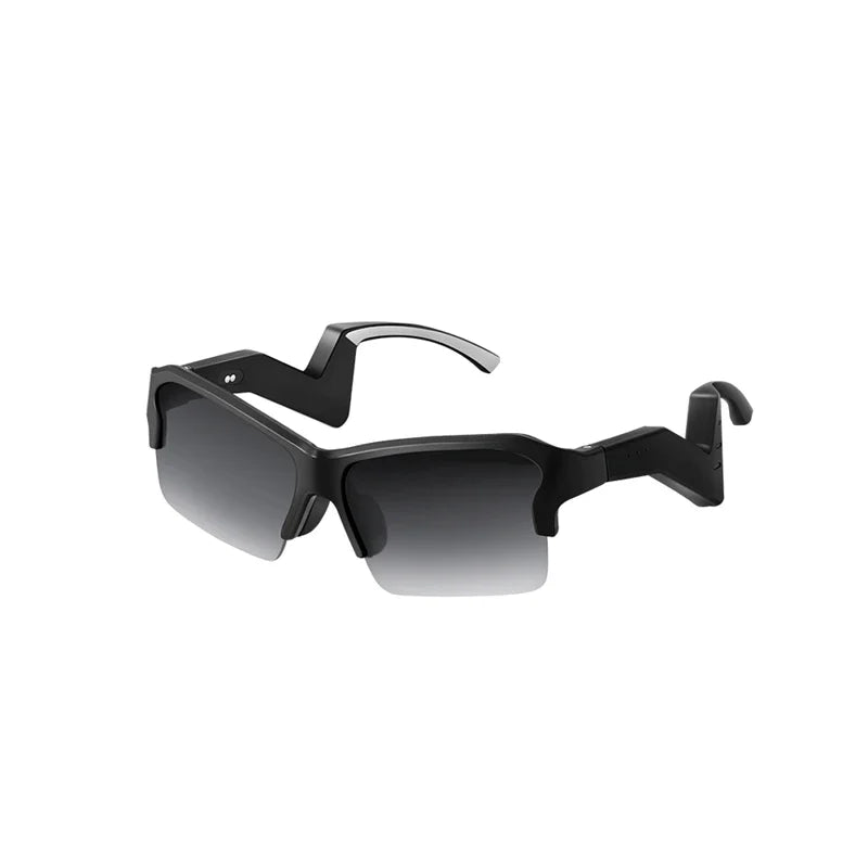 Intelligent AI Glasses Directional Audio Glasses TWS Outdoor Sunglasses Outdoor Sunglasses Outdoor Sunglasses Cycling Vue Black