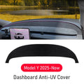 Tesmayx Suede Leather Dashmat Car Dashboard Cover Pad Dash Mat SunShade Carpet Accessories For Tesla Model Y Juniper 2025 2026 Vue Model Y 2025-Present others