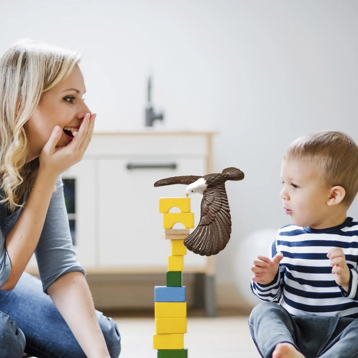 Balancing Eagle Bird Toy, Physics Gravity Science Desk Decor, Anti-Stress Finger Balance Game, Educational Gift for Kids Adults Vue