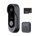 Tuya Doorbell With Camera Wireless Home Video Doorbell WIFI HD Outdoor Waterproof Door Bell Camera Security Video Intercom IR Vue With 128GB Card