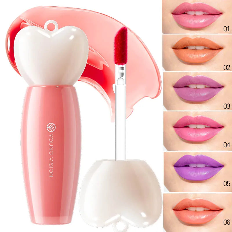 6color Multifunctional Liquid Lipstick, Waterproof Long-Lasting Non-Stain Tinted , Matte Lip Stain Vue