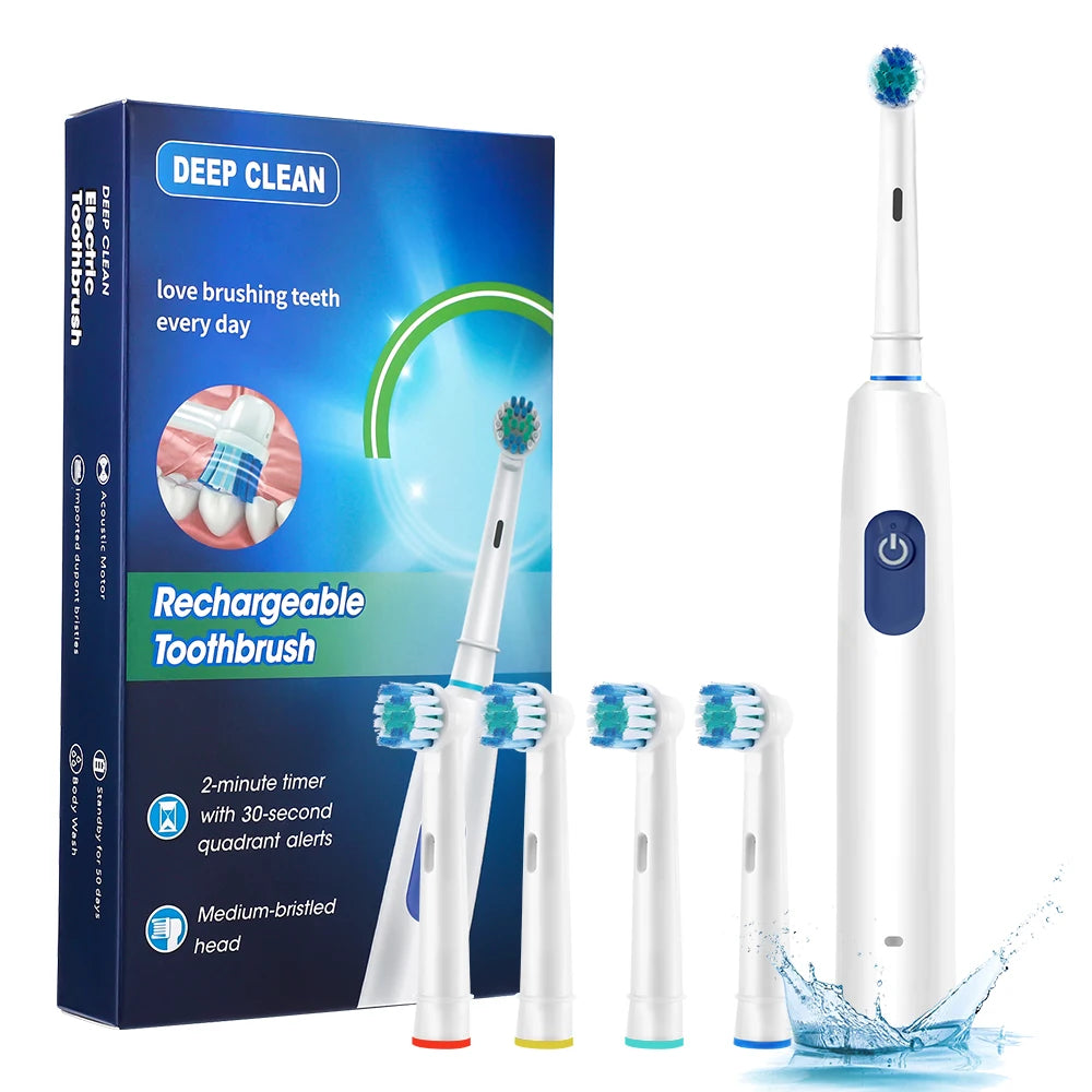 Electric Sonic Toothbrush Oral Care Kit – Whitening & Plaque Removal Electric Toothbrush Vue SET B White China Mainland