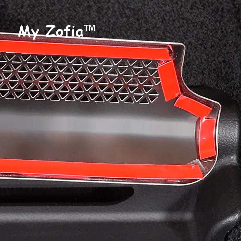 For EXLANTIX ET EXEED STERRA ET 2024 2025 Car Door Air Conditioning Outlet Stainless Steel Protective Cover Sticker Accessories Vue