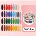 12 24 36 Colors Children Do Not Dirty Hands Plastic Crayon Creative