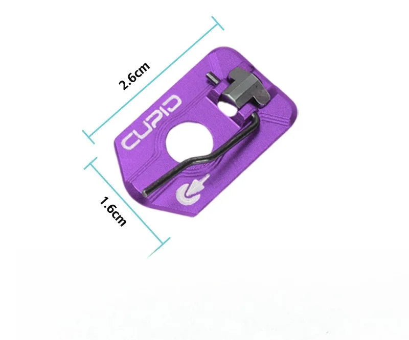 Magnetic Arrow Stand Patch Reverse Bow and Arrow Archery Equipment Competitive Patch Left and Right Hand Arrow Stand Bow Vue purple