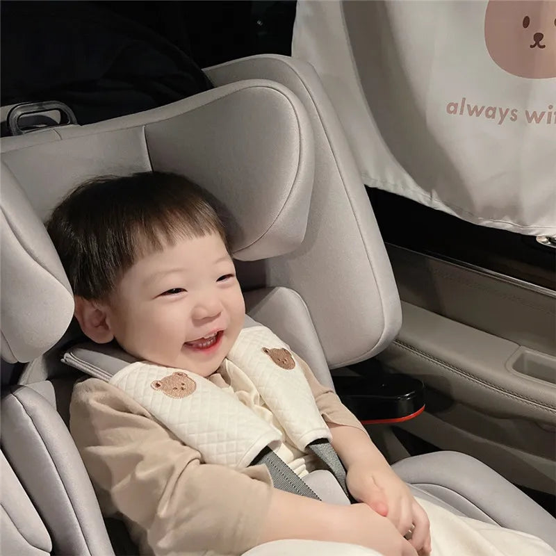 vvocci Baby Anti-strangling Safety Belt Accessories Cushion Strap Cover Chest Protection Vehicle Seat Cushion for Kid Soft Pad Vue
