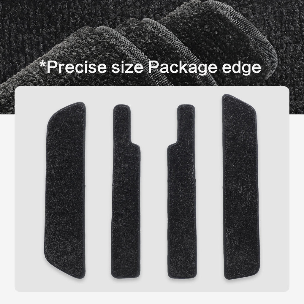 for Mitsubishi DELICA D:5 d5 2022-2024 Car Door Sill Protect Carpet Floor Mats Foot Pads Non-Slip Front Rear Pad 4pcs/Set Vue
