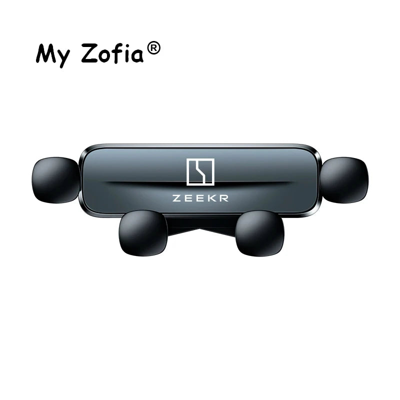 Car Bracket For Zeekr 7X 2025 2026 Car Phone Holder Navigation GPS Stand Interior Moulding Phone Holder Snap-on Clip Accessories Vue