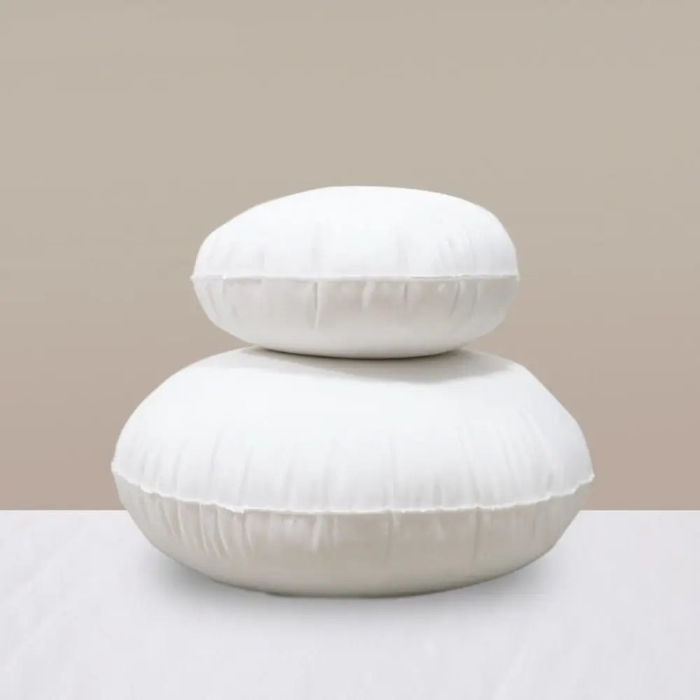 Cotton Round Pillow Core Soft White Cushion Insert Core 45/50/55cm Filling Core Cushion Interior Core Cushion/Pillow Vue