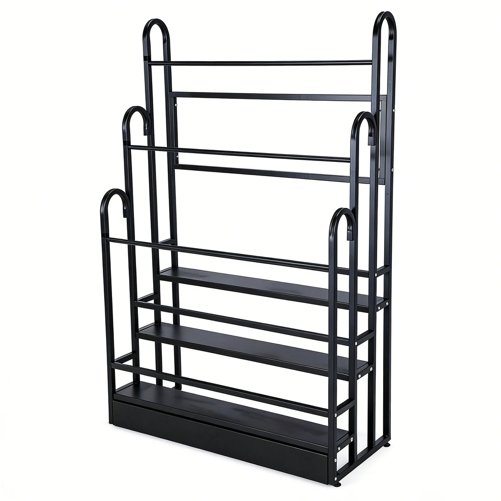 APWIKOGER 3-Tier Fabric Roll Storage Rack & Display Stand Fabric Roll Display Rack Vue
