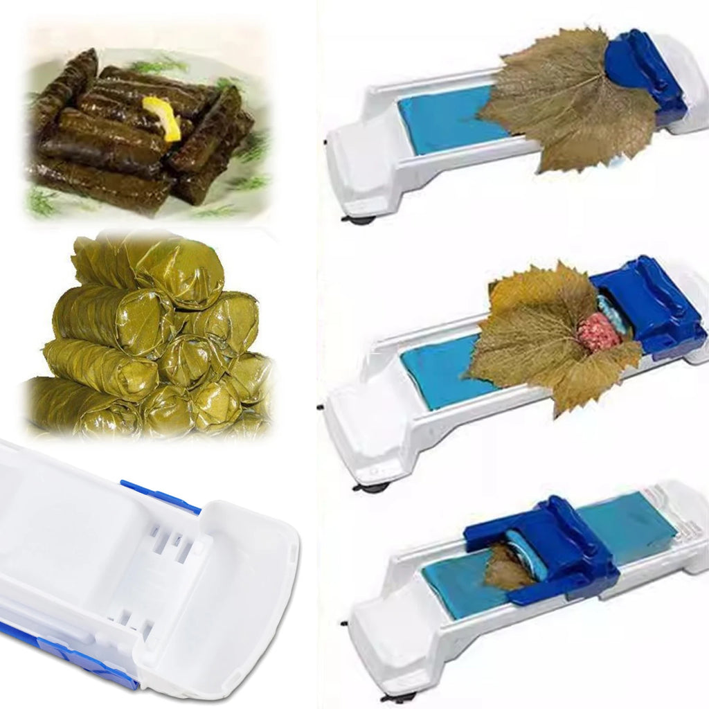Lumpia & Eggroll Rolling Tool – DIY Vine Leaf Wrap Maker Food Rolling Tool Vue