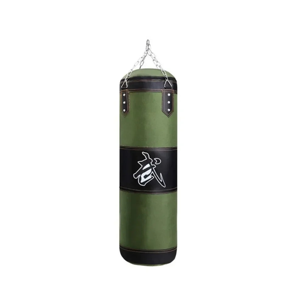 Taekwondo Training Props Hollow Oxford Boxing Bag 60/80cm Training Boxing Punching Bag Exercise Pressure Boxing Bag Indoor Vue Green-80cm