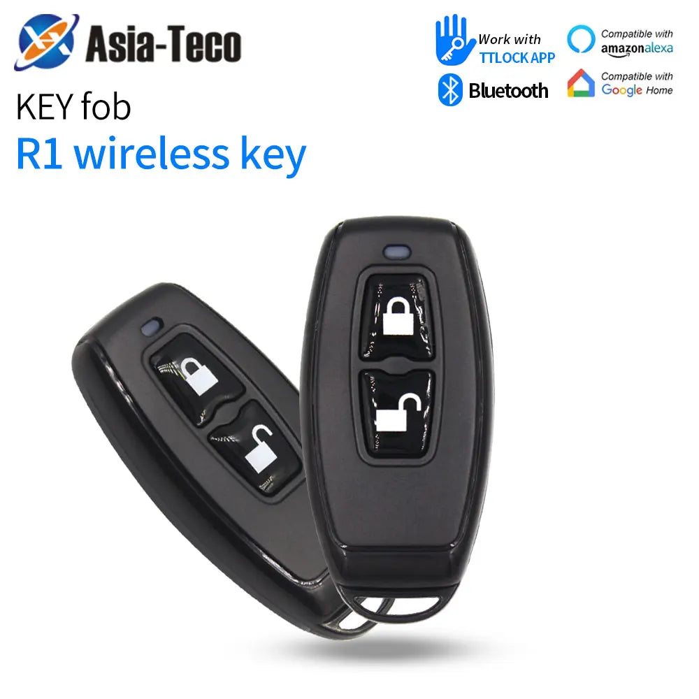 TTlock Key Fob R1 2.4GHz Wireless Remote Control for Smart Lock Door Access Devices with TTLock APP 868mhz Remote Controler Vue Default Title