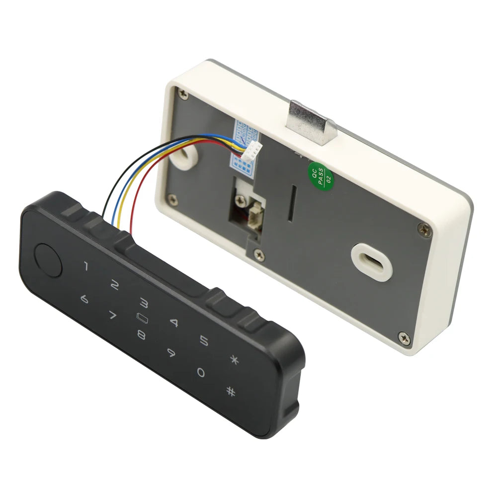 Support Tuya App Life Drawer Induction Cabinet Fingerprint Lock RFID Card Lock Wardrobe Furniture Hotel Sauna Cabinet Lock Vue