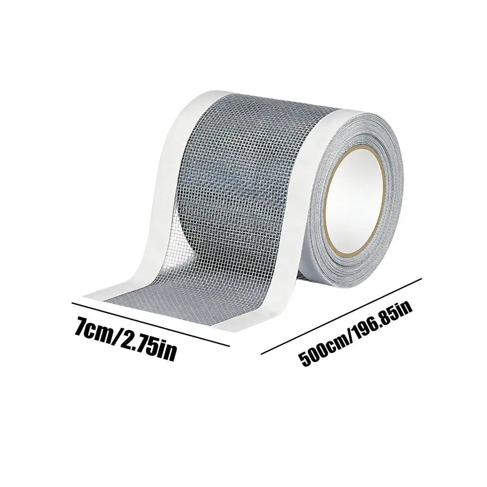 5m/10m Mesh Screen Repair Patch Adhesive Tape for Door Window Bug Net Tear Repair for Home Farmhouse Apartment Patio Dorm Vue 7cmx5m