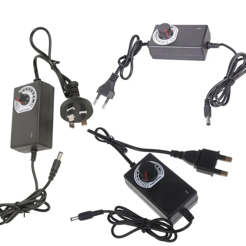 Adjustable 3V-12V 2A DC Power Adapter Variable Voltage Controller Variable DC Power Adapter Vue