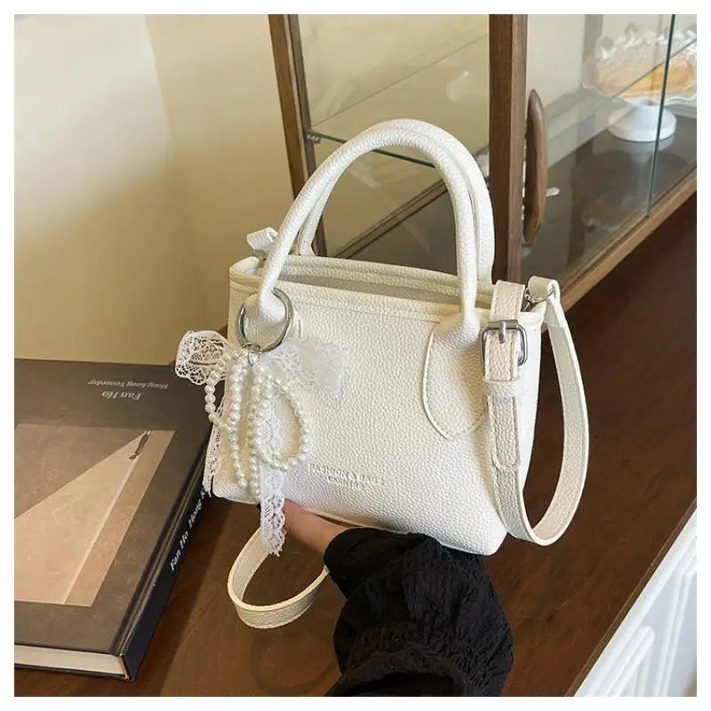 Simple Square Shoulder Bags Women Solid Versatile Ladies Crossbody
