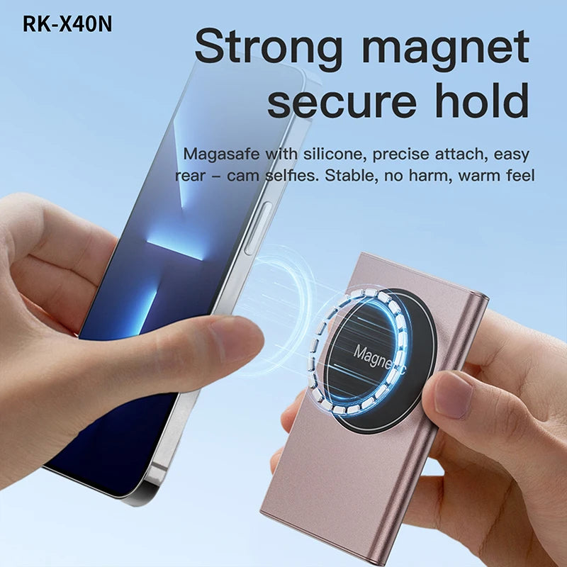 Phone Vlog Selfie Monitor Screen Adjustable WiFi Bluetooth Magnetic Mount Wireless Connection Rear Camera Selfie Monitor Screen Vue