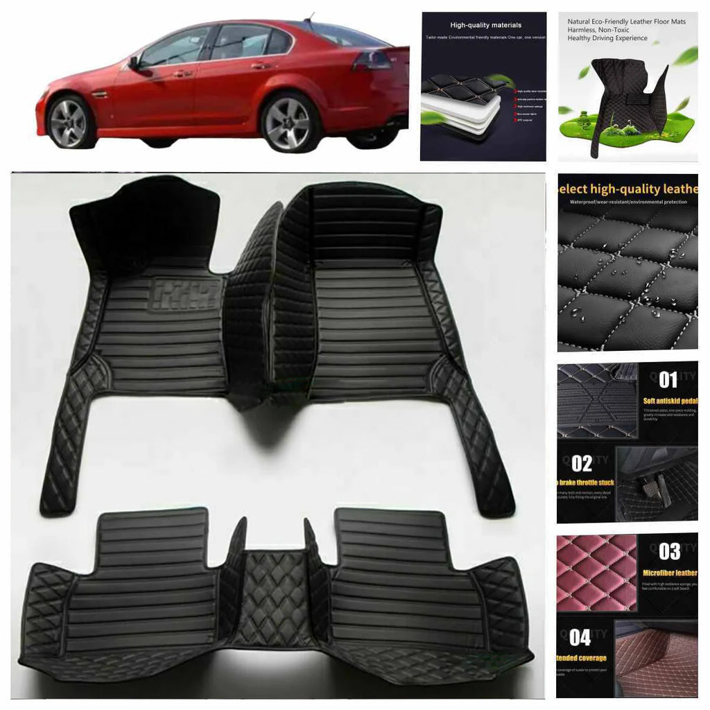 5D leather waterproof Custom Car Floor Mats For Mercedes Benz CLA X117 X118 C117 Auto Carpets Accessorie Coche liners Vue