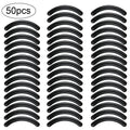 10/20/50PCS Makeup Curler Curling Styling Tool Women's Lash Rubber Curler Refills Pads Eyelash Beauty Eyelashes Replacement Pads Vue M109 50pcs Black