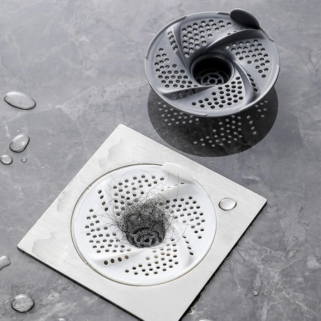 3 Pieces Shower Drain Hair Catcher Floor Hair Filter Strainer for Home Living Bathroom Tub Laundry Garage Apartment Vue