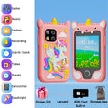 Kids Smart Educational Toys Musci Player Learning Selfie Toddler Phone Games for Children Age 3-12 Best Christmas Birthday Gifts Vue add bag