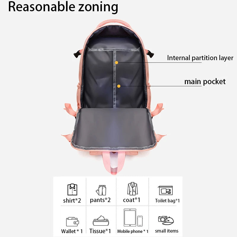 Everyday Versatile Water-resistant Laptop Backpack Trendy Unisex
