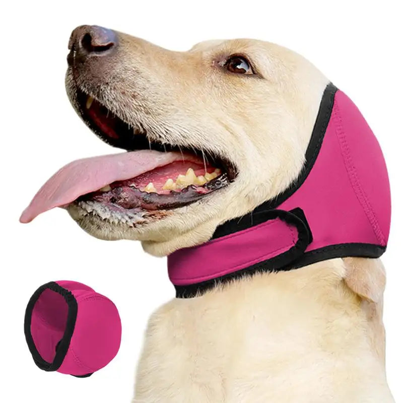 Dog Calming Ear Muffs – Noise-Reducing Pet Ear Wrap Dog Ear Wrap Vue