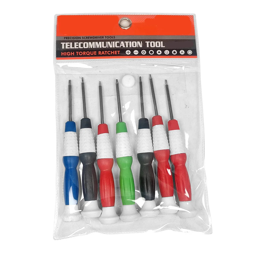 7-in-1 Magnetic Screwdriver Set – Flathead, Star & T-Tip Screwdriver Set Vue China Mainland