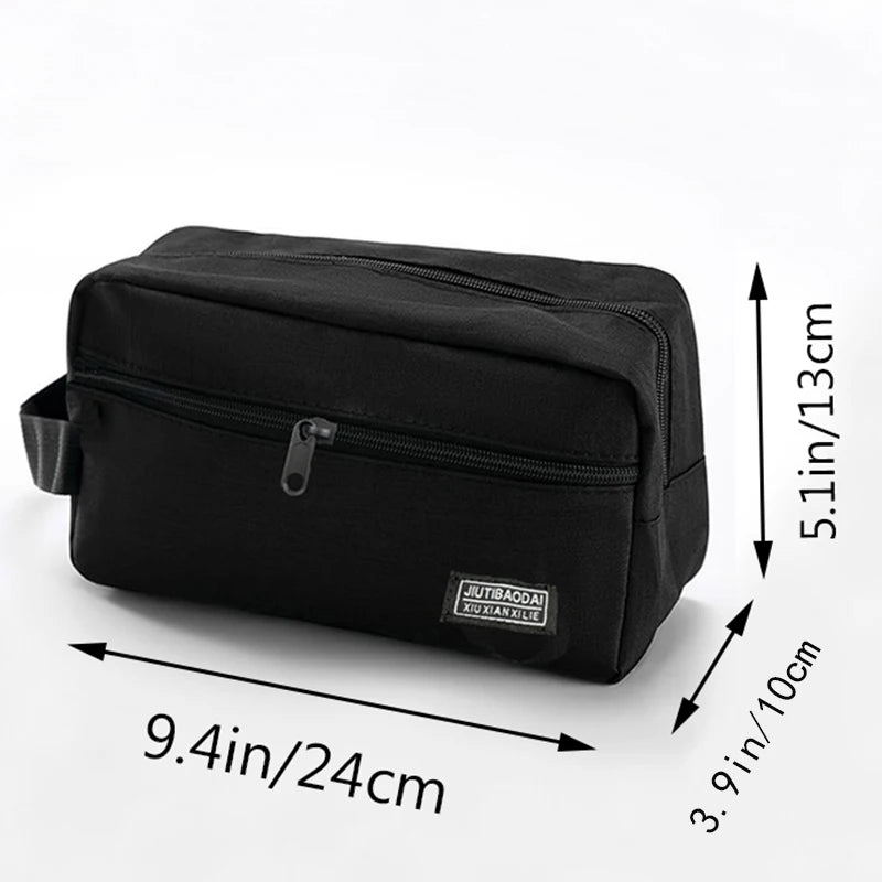 Men's Business Toiletry Bag Travel Makeup Organizer Large Capacity Vue