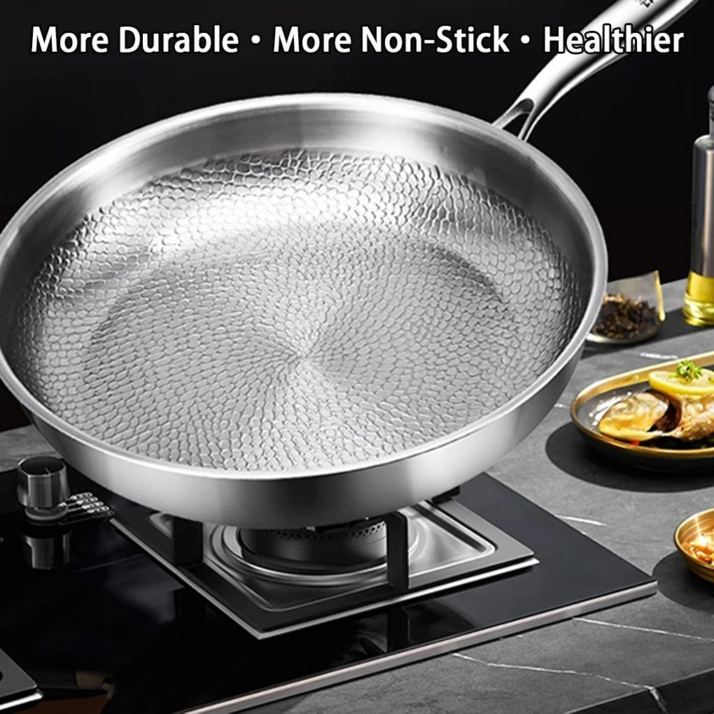 Titanium Frying Pan with Lid – Non-Stick, Energy-Saving Titanium Frying Pan Vue