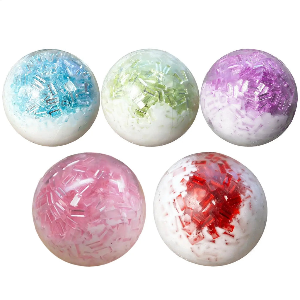 Crunchy Stress Ball Fidget Toy Noisy Squeeze Ball with ASMR Crackling Sound, Sensory Relief for Kids Adults Students Travel Home Vue