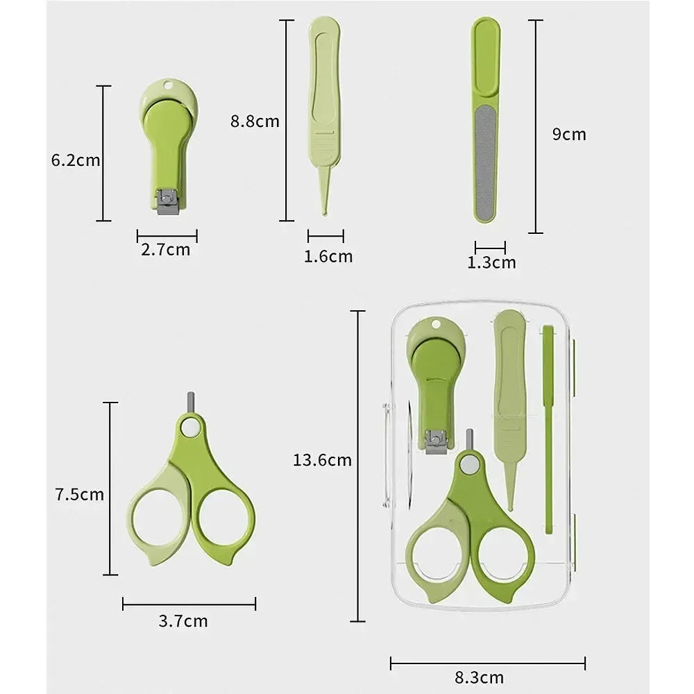 vvocci baby care Baby Nail Clipper kit Nail Clippers Nail Knife Set Travel Portable Baby Care Set Nail Clippers baby care Vue