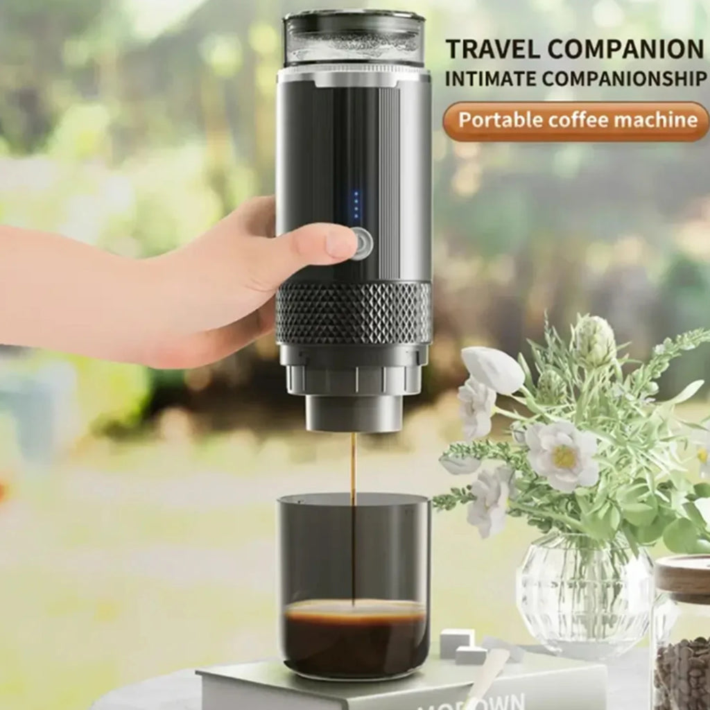 VIHAM Portable Rechargeable Espresso Maker for Travel & Camping Portable Espresso Maker Vue