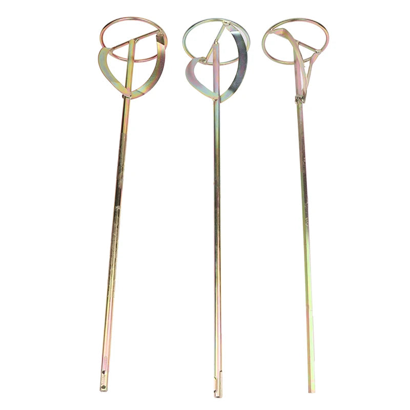 1PCS S-type Mixer Drill Paint Stirring Rod Handheld Paint Plaster Mortar Mixing Paddle Machine Power Tool Accessories Vue