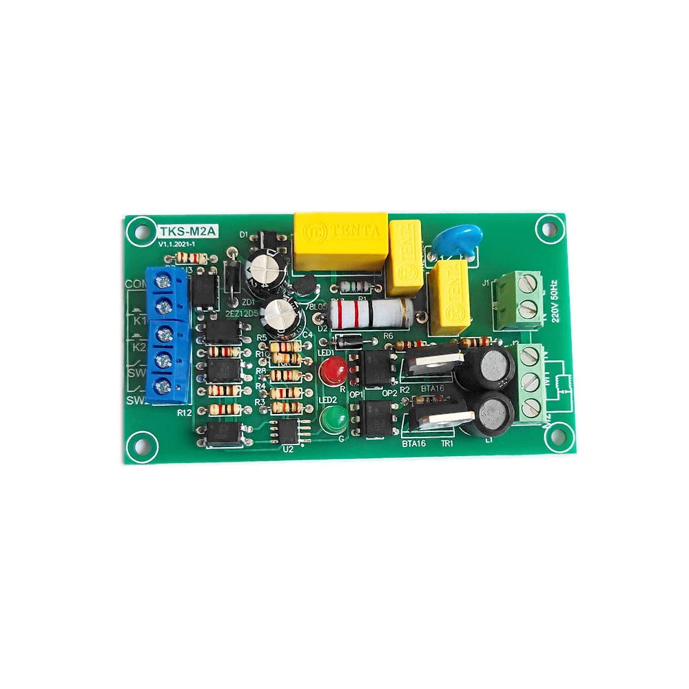 AC220V Motor Controller Motor Forward and Reverse Control Board with Limit Iinterface Drive Module Liftin Motor SCR Output Vue