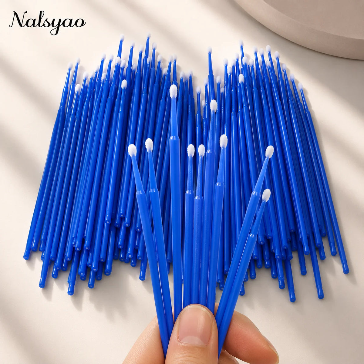 100pcs/Lot Eyelash Micro Swabs Cleaning Lash Lift Glue Remover Applicators Makeup Brushes Tool Microblade Extension Vue
