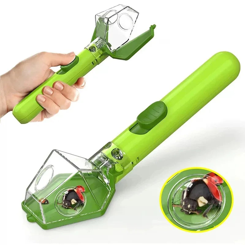 Bug Catcher & Viewer Kids Outdoor Insect Exploration Tool With Magnifying Glass Safe Bug Catching Kit For Nature Learning Vue