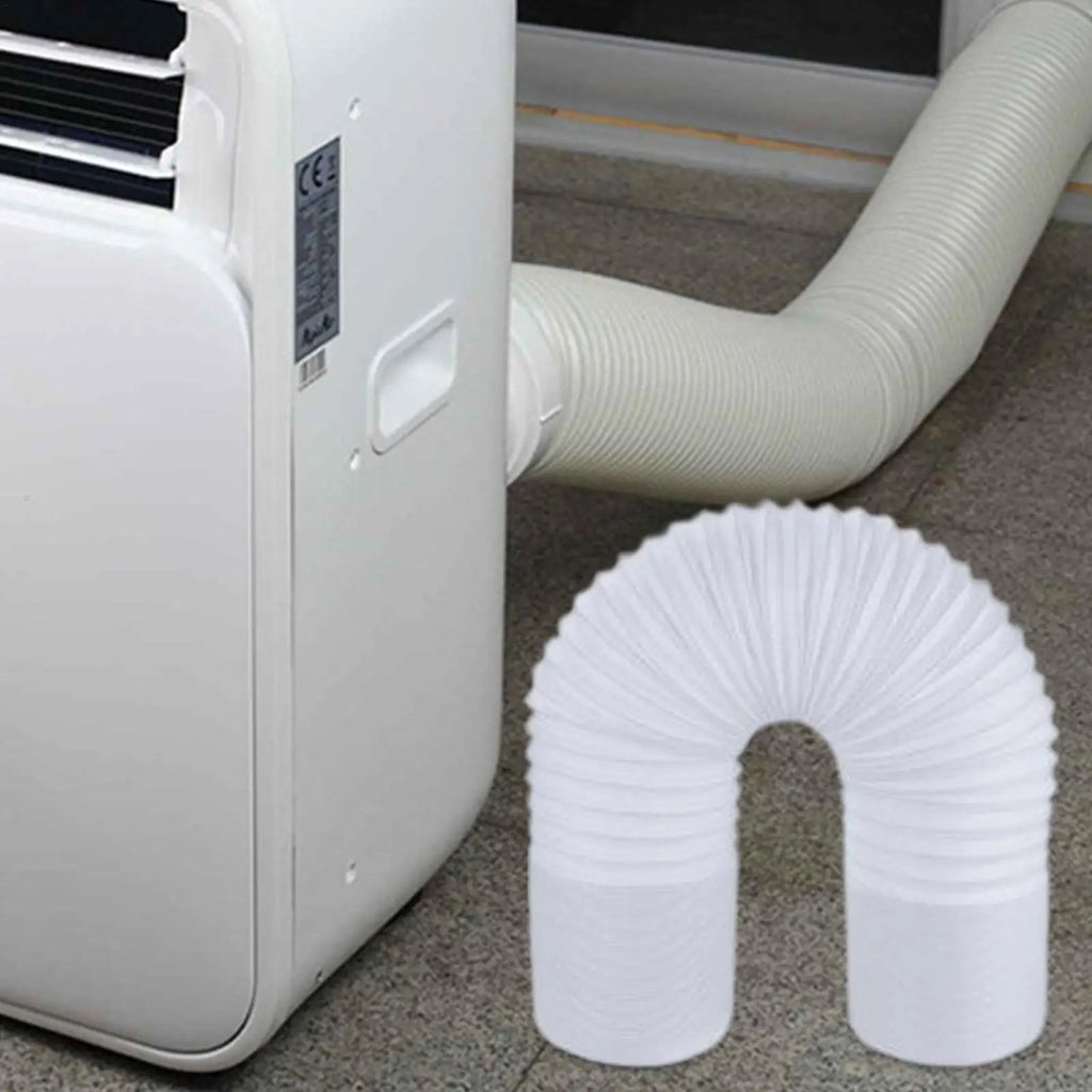 200cm 5.9 Inch Universal Portable AC Exhaust Hose, Replacement Vent Tube For Air Conditioner, Home Office & Apartment Use Vue