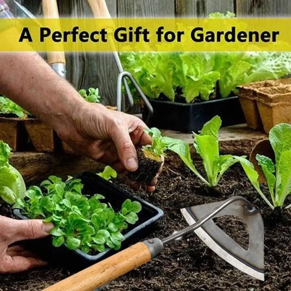 Multifunctional Weeding Shovel Outdoor Farm Tools Garden Tools Hoe Portable Home Gardening Hollow Square Garden Tools Vue