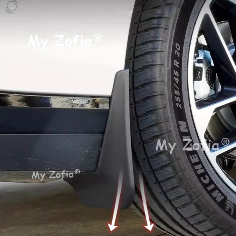 For Xpeng P7+ 2026 2027 Car Front Rear Mud Flap Mudflaps Guard Mudguards Splash Durable Fender Accessories Vue
