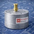 Low Noise EG-530SD H/L Fine Speed Trim 25mm Mount Turntable Motor Replacement 33/45/78 RPM Support 9-12V DC Vinyl Player Motor Vue EG-530SD