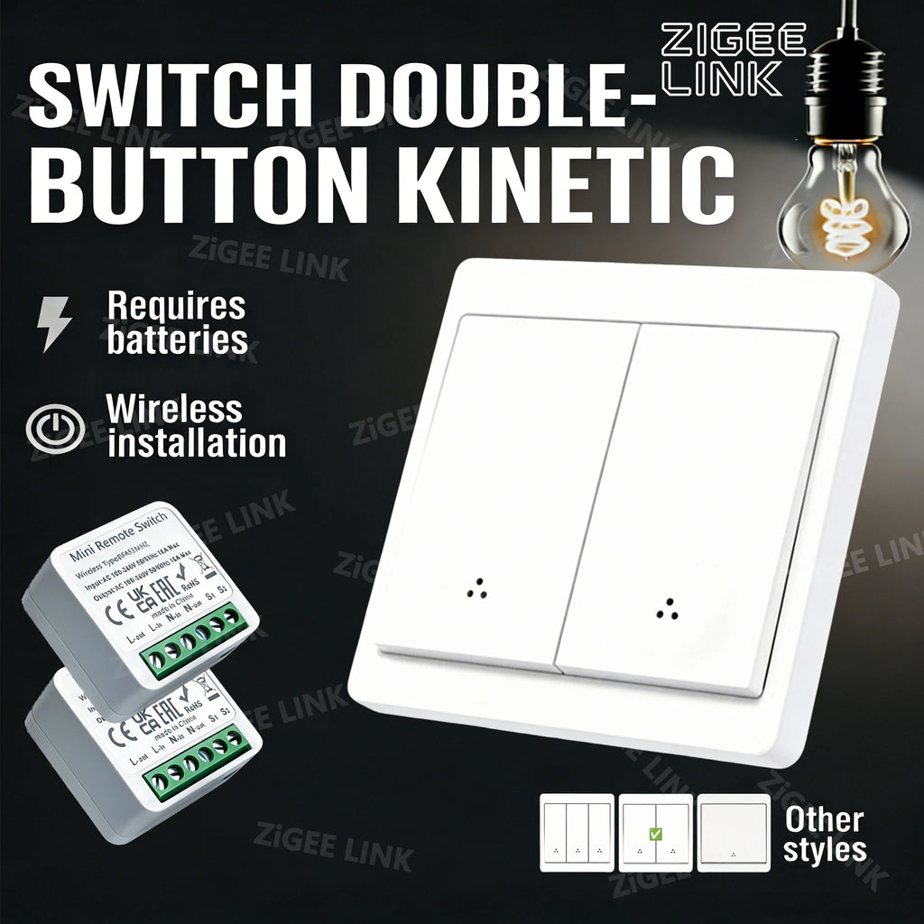 433MHz Smart Wireless Light Switch Relay Receiver Remote Control 1/2/3 Gang Wall Panel Interruptor for LED Lamp Home Lighting Vue