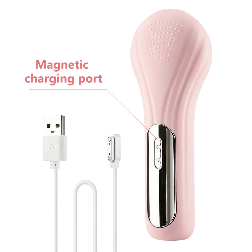 Sonic Silicone Facial Cleansing Brush – IPX7, 5 Speeds Facial Cleansing Brush Vue
