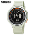 SKMEI 1841 Men's LED Digital Sports Watch – Waterproof Digital Sports Watch Vue 1841 light grey China Mainland